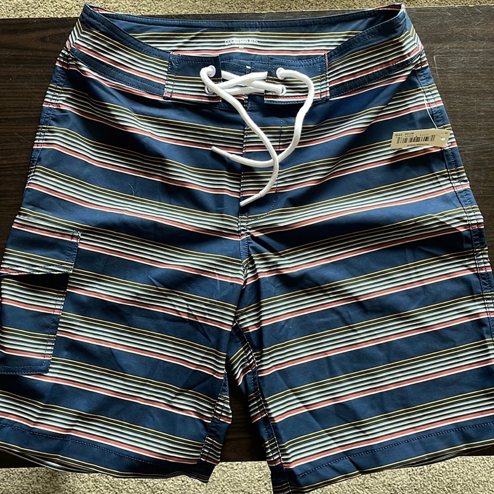 Young Men Swim Trunks- size 28- new with tags